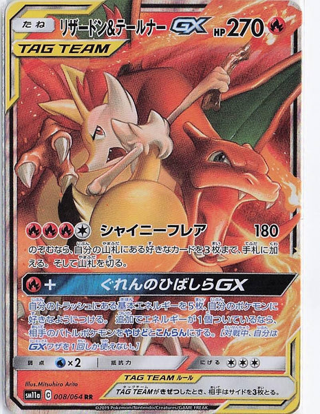 Charizard & Braixen GX 008/064