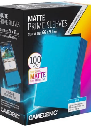 Gamegenic - Prime Matte Blue 66x91 Sleeves (100)