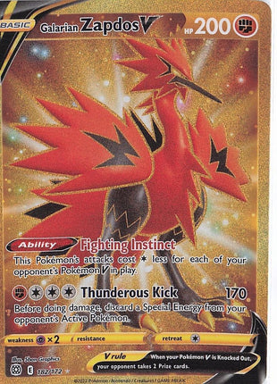 Galarian Zapdos V 182/172