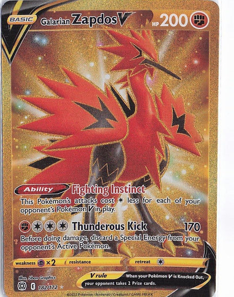 Galarian Zapdos V 182/172