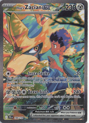 Hop’s Zacian ex 186/159