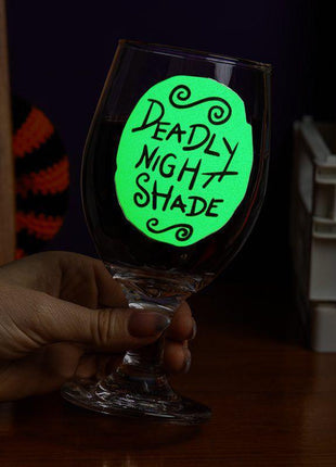 Nightmare Before Christmas - Glow In The Dark Glass