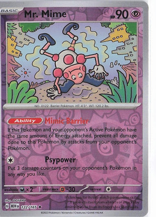 Mr. Mime 122/165 (RH)