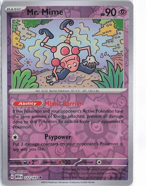 Mr. Mime 122/165 (RH)