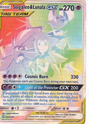 Solgaleo & Lunala GX 254/236
