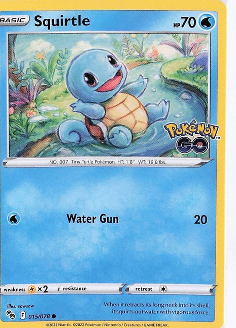 Squirtle 015/078