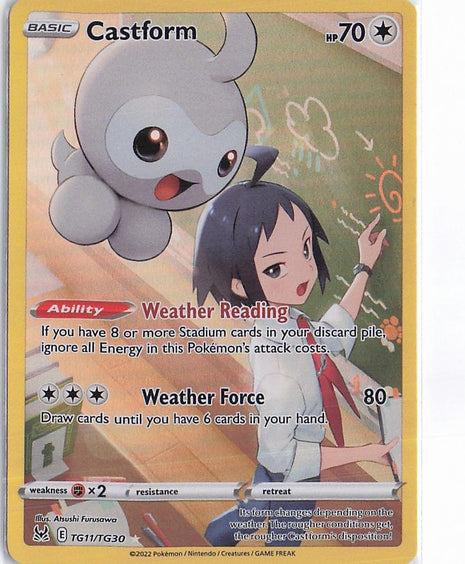 Castform TG11/TG30