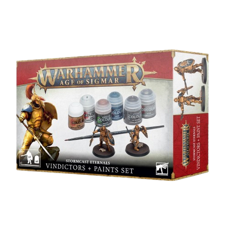 Warhammer: Age of Sigmar - Stormcast Eternals Vindictors & Paint Set
