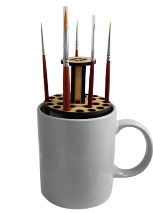 Mug o’ Brush – Paint Brush Stand