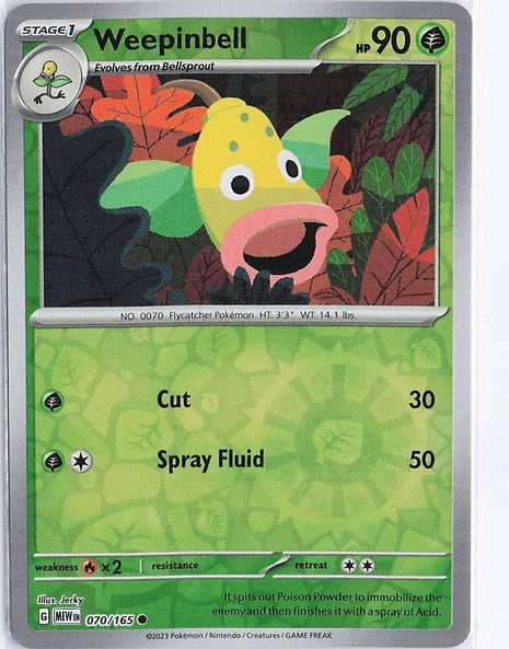 Weepinbell 070/165 (RH)
