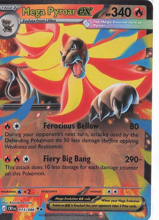 Mega Pyroar ex 015/086