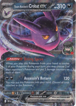 Team Rocket’s Crobat ex 122/182
