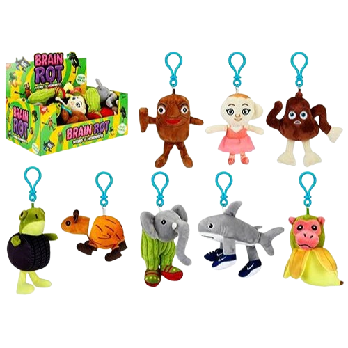 Brainrot - 12cm Clip-on Plush