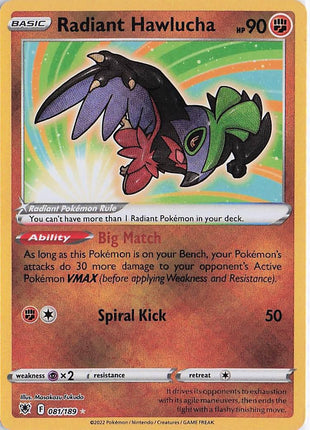 Radiant Hawlucha 081/189