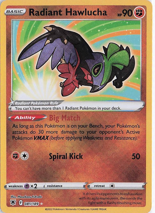 Radiant Hawlucha 081/189
