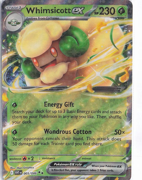 Whimsicott ex 005/086