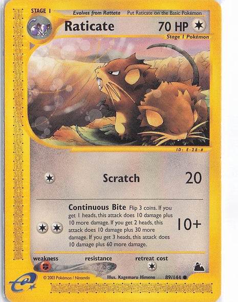 Raticate 89/144