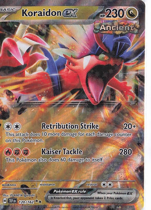 Koraidon ex 120/162
