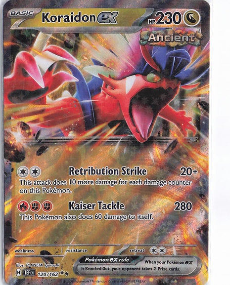 Koraidon ex 120/162