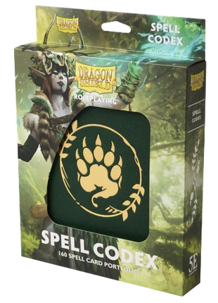 Dragon Shield - Forest Green Spell Codex