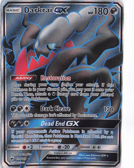 Darkrai GX 139/147