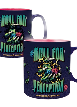 Dungeons & Dragons - Roll for Perception Heat Change Mug