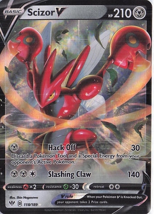 Scizor V 118/189