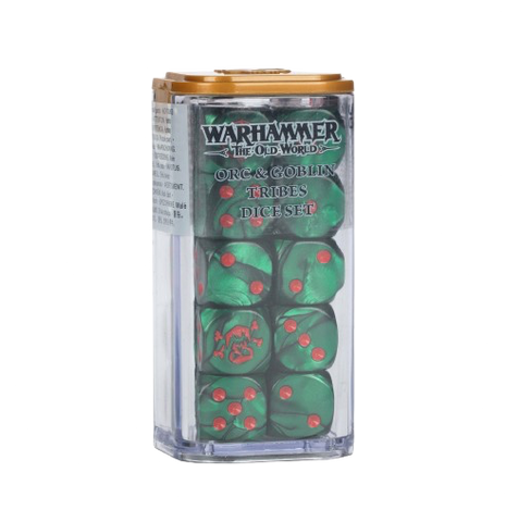 Warhammer: The Old World - Orc & Goblin Tribes Dice Set
