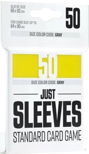 Just Sleeves - Yellow Standard Size Sleeves (50)