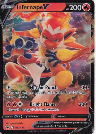 Infernape V SWSH252