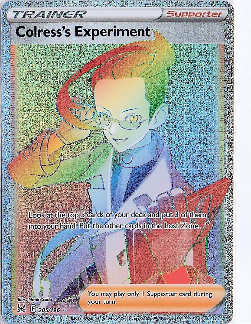 Colress’s Experiment 205/196