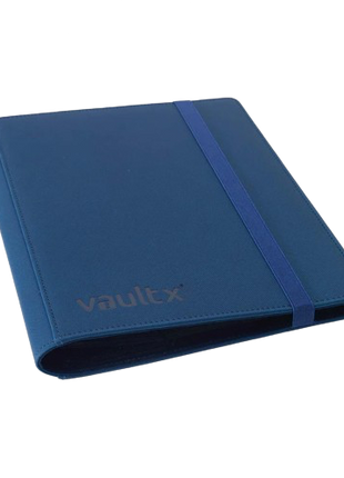 Vault X - Royal Blue 9 Pocket Exo Tec Strap Binder