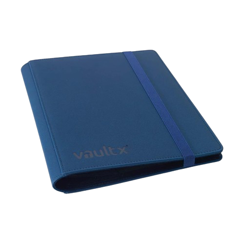 Vault X - Royal Blue 9 Pocket Exo Tec Strap Binder