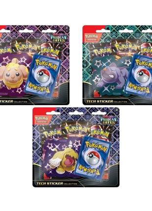 Pokemon - Paldean Fates Tech Sticker Collection