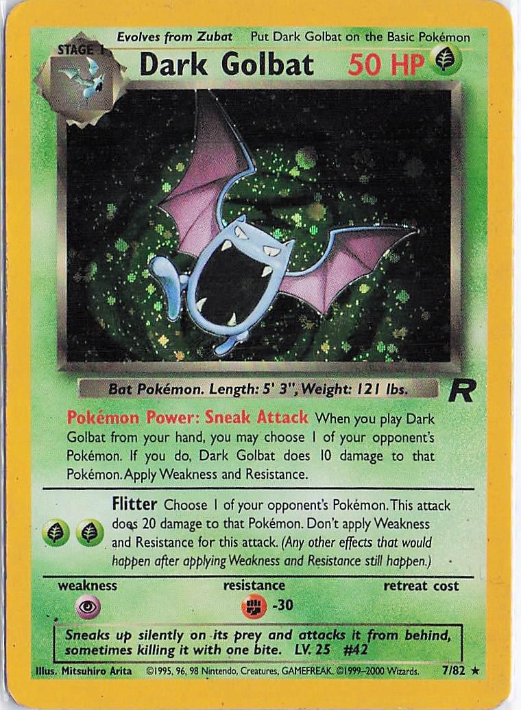 Dark Golbat 7/82 (H)(D)
