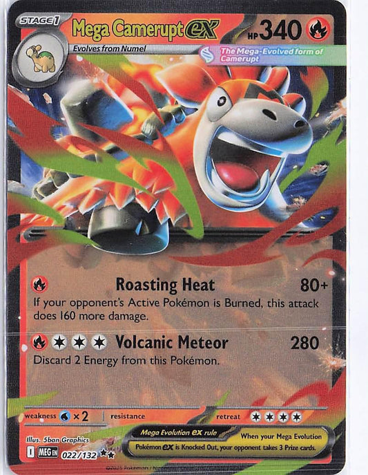 Mega Camerupt ex 022/132
