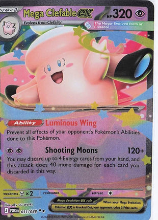 Mega Clefable ex 031/088