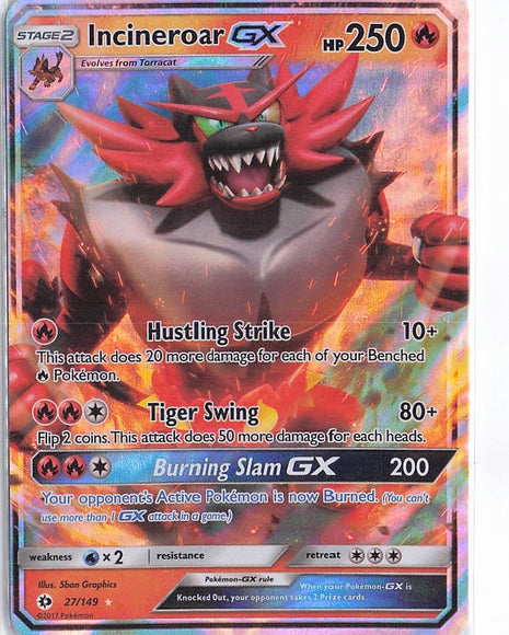 Incineroar GX 27/149
