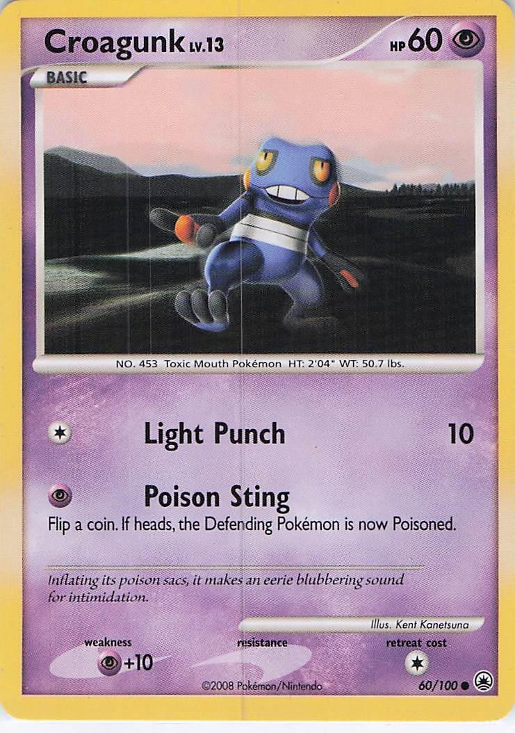 Croagunk LV.13 60/100