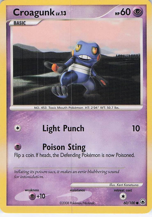 Croagunk LV.13 60/100