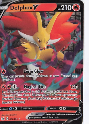 Delphox V 027/196