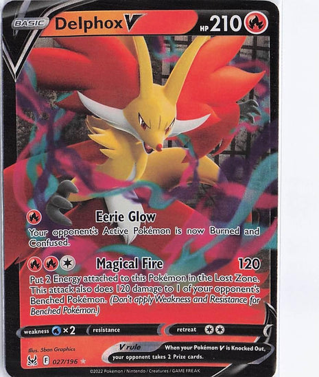Delphox V 027/196