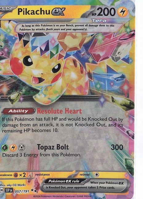 Pikachu ex 057/191
