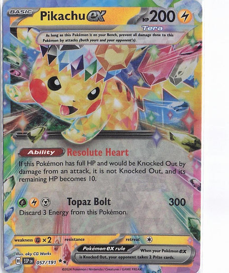 Pikachu ex 057/191