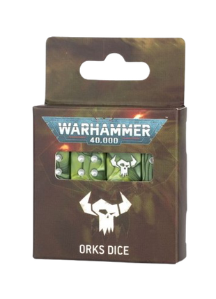 Warhammer 40k - Orks Dice