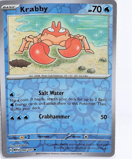 Krabby 098/165 (RH)