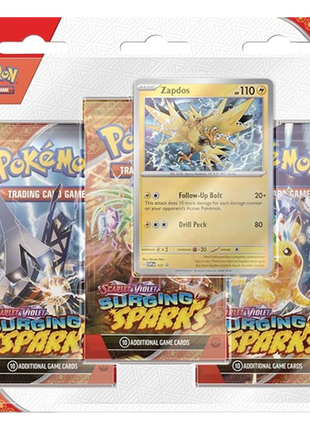 Pokemon - Surging Sparks Triple Booster Pack