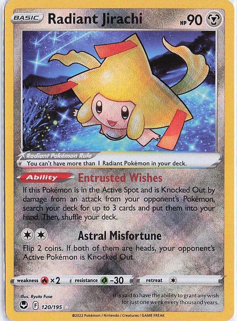 Radiant Jirachi 120/195