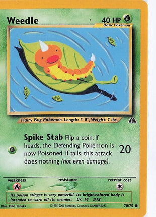 Weedle 70/75