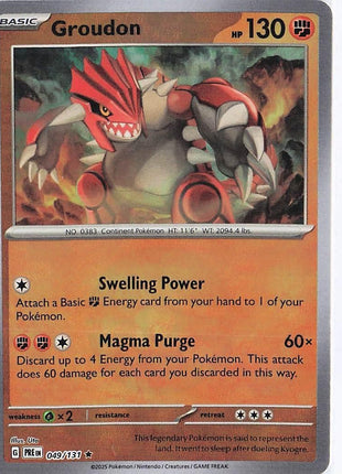 Groudon 049/131 (Pokeball)